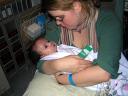 Jane holding Ramona